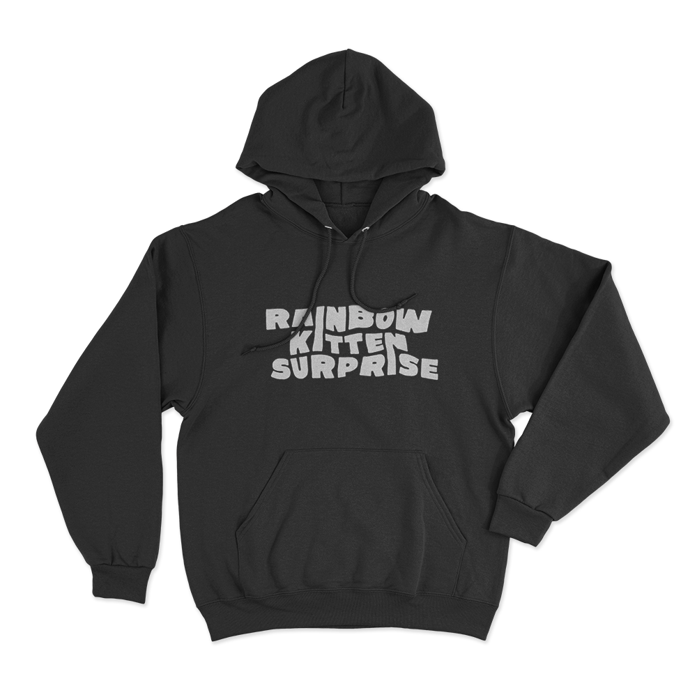 RKS Bubble Font Logo Unisex Hoodie Black RKS Bubble Font Logo Unisex Hoodie Black