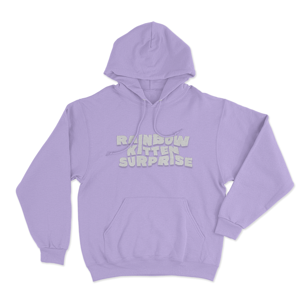 RKS Bubble Font Logo Unisex Hoodie Purple RKS Bubble Font Logo Unisex Hoodie Purple