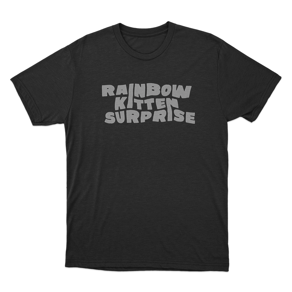 RKS Bubble Font Logo Unisex T Shirt Black RKS Bubble Font Logo Unisex T Shirt Black