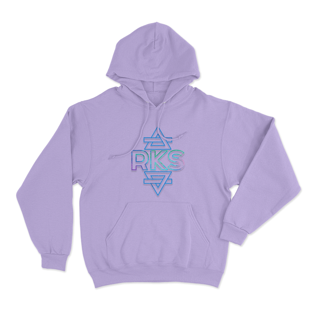Rainbow Kitten Surprise LP Cover Unisex Hoodie Purple Rainbow Kitten Surprise LP Cover Unisex Hoodie Purple