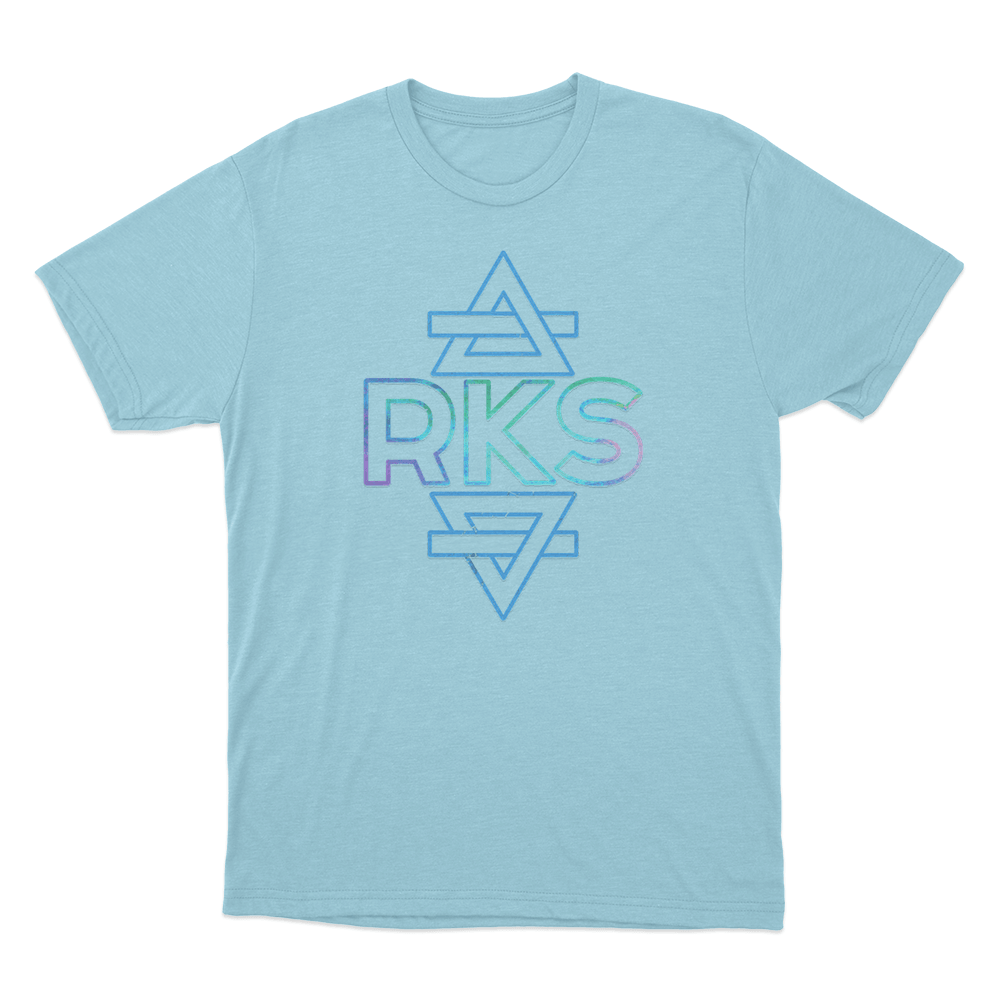 Rainbow Kitten Surprise LP Cover Unisex T Shirt Sky Blue Rainbow Kitten Surprise LP Cover Unisex T Shirt Sky Blue