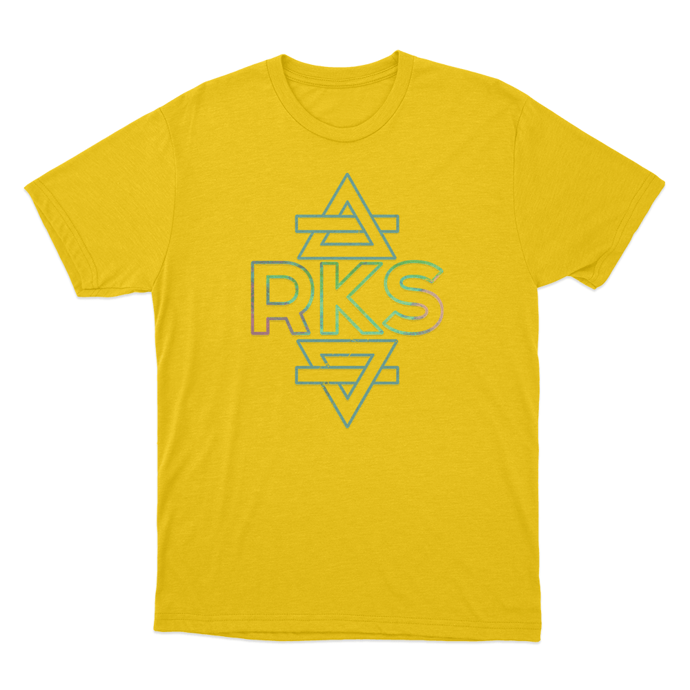 Rainbow Kitten Surprise LP Cover Unisex T Shirt Yellow Rainbow Kitten Surprise LP Cover Unisex T Shirt Yellow