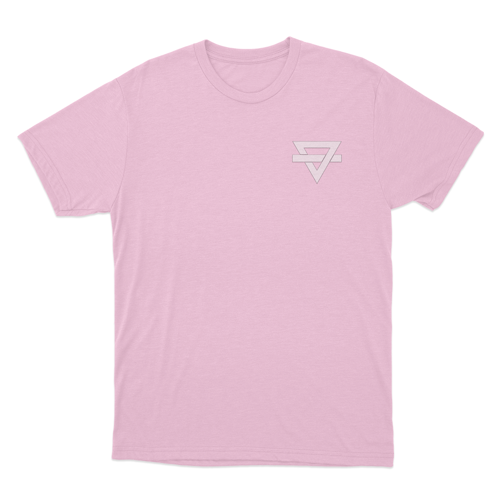 Rainbow Kitten Surprise Triangle Logo Unisex T Shirt Pink Rainbow Kitten Surprise Triangle Logo Unisex T Shirt Pink