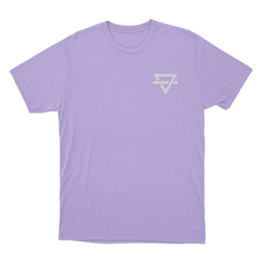Rainbow Kitten Surprise Triangle Logo Unisex T Shirt Purple Rainbow Kitten Surprise Triangle Logo Unisex T Shirt Purple