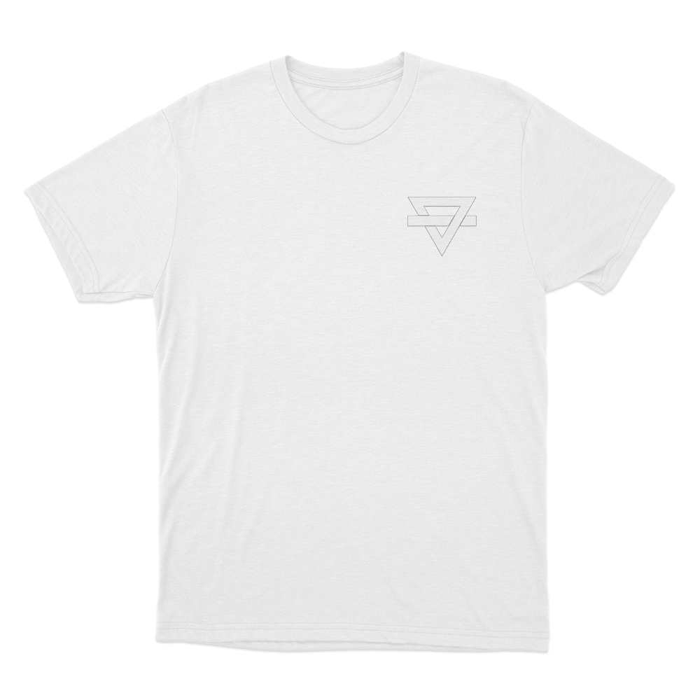 Rainbow Kitten Surprise Triangle Logo Unisex T Shirt White Rainbow Kitten Surprise Triangle Logo Unisex T Shirt White