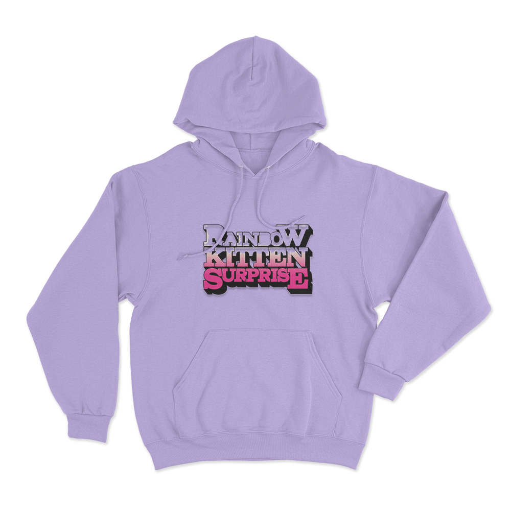 Rainbow Kitten Surprise Unisex Hoodie Purple Rainbow Kitten Surprise Unisex Hoodie Purple