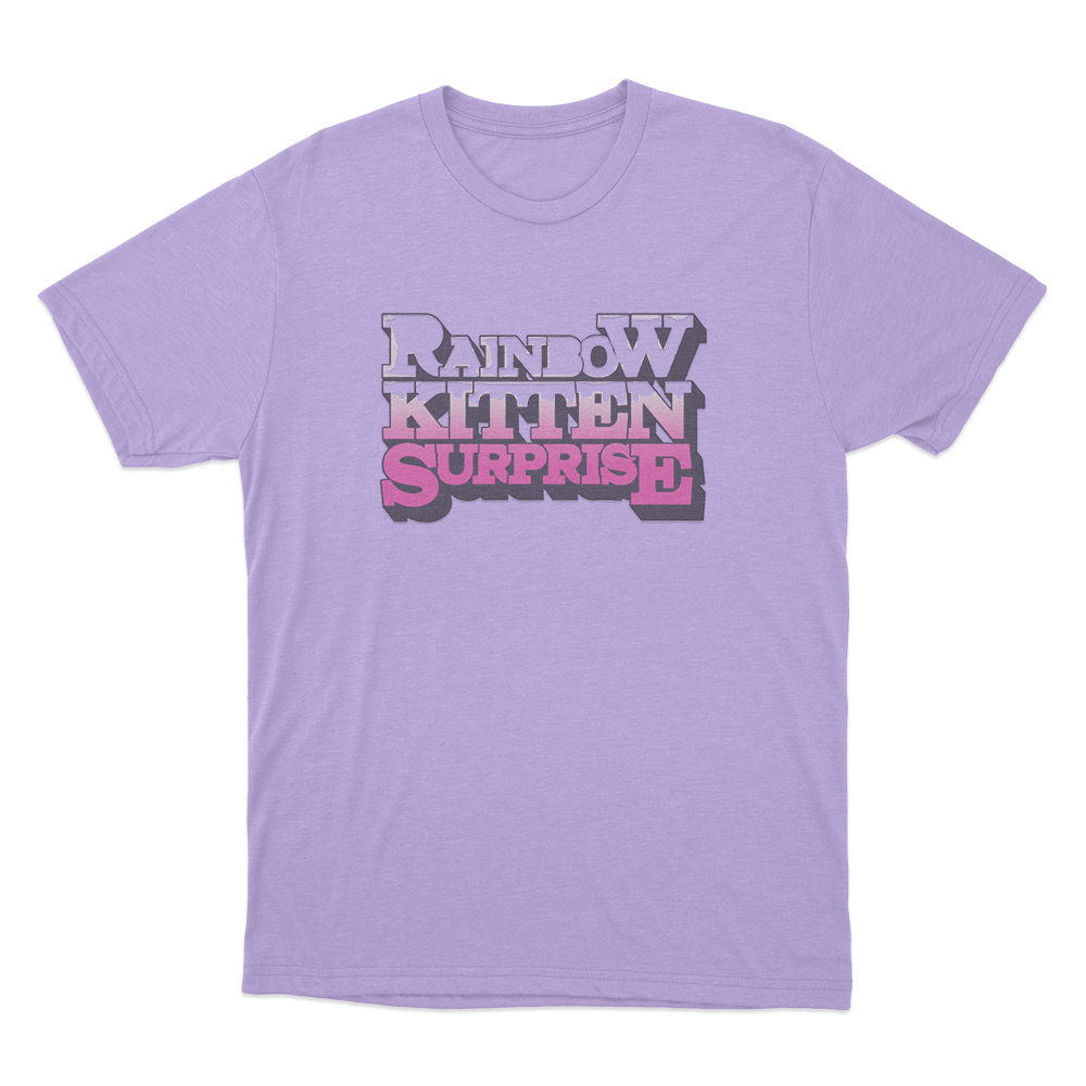 Rainbow Kitten Surprise Unisex T Shirt Purple Rainbow Kitten Surprise Unisex T Shirt Purple