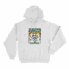 Star Kitten Unisex Hoodie White